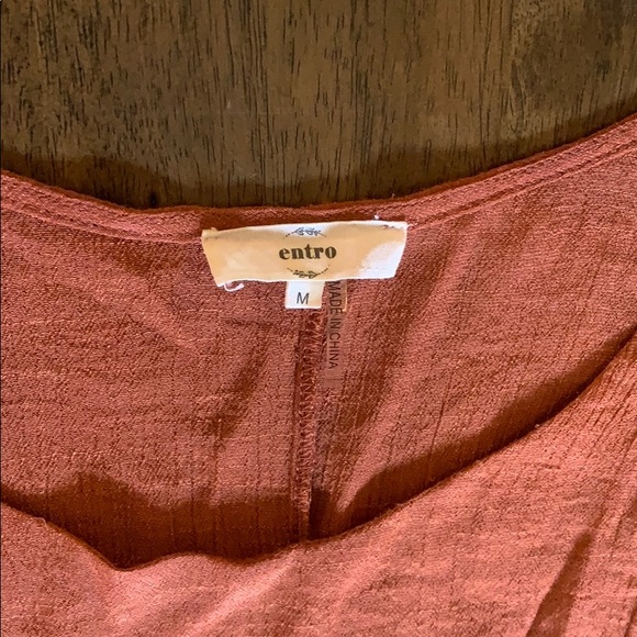 Burnt Orange Entro Top - Picture 3 of 9